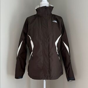 The North Face | Hyvent (3-IN-1) Waterproof Jacket | Brown /Cream | X-Large